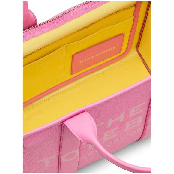 MARC JACOBS The Leather Medium Tote Bag – Petal Pink - Picture 6 of 11